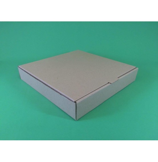 Plain Kraft Pizza Box